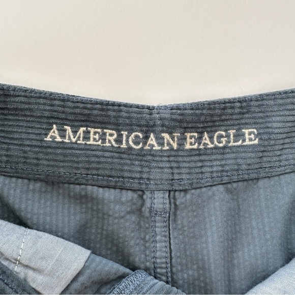 American Eagle high-rise a-line  mini skirt, in 💯 cotton corduroy - Picture 8 of 11